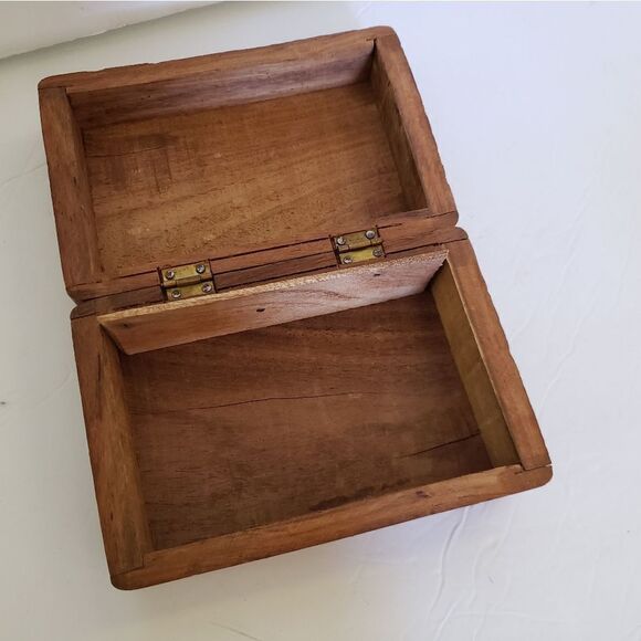 Carved Wooden Box   - Picture 9 of 12